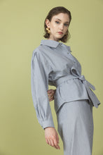 Lade das Bild in den Galerie-Viewer, Bluse "THYMIAN" - WEBSTREIFEN