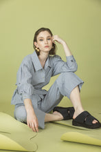 Lade das Bild in den Galerie-Viewer, Bluse "THYMIAN" - WEBSTREIFEN